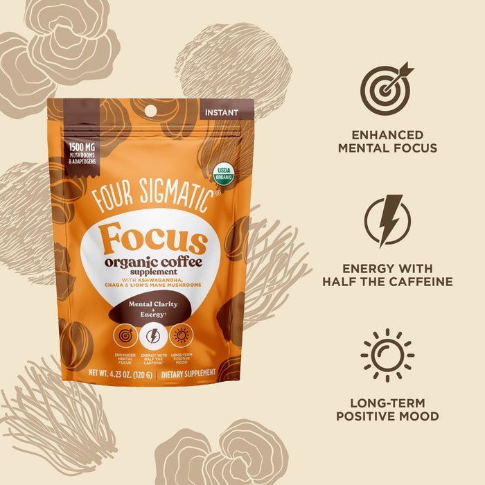 Four Sigmatic Instant Focus Organic Coffee - Image 2