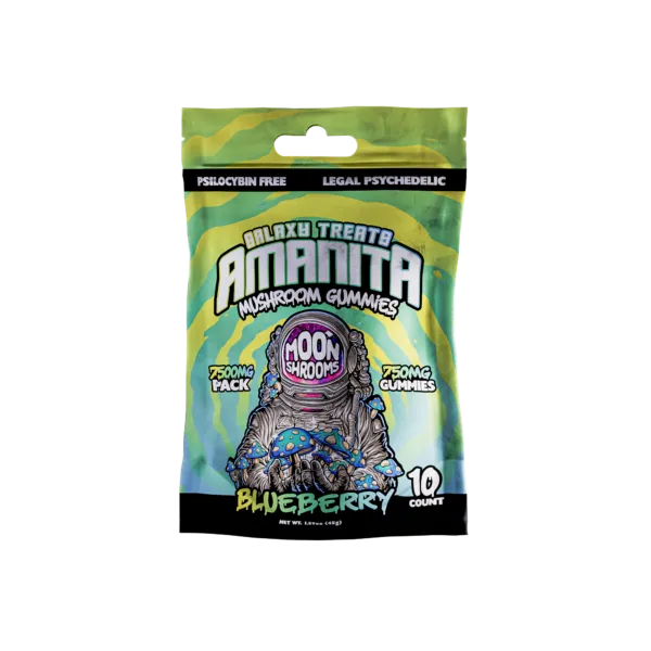 BLUEBERRY AMANITA MUSHROOM GUMMIES