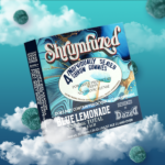 Shrumfuzed 3200mg 4 pack gummies Blue Lemonade